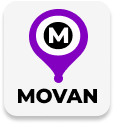 Movan Removals Square Logo